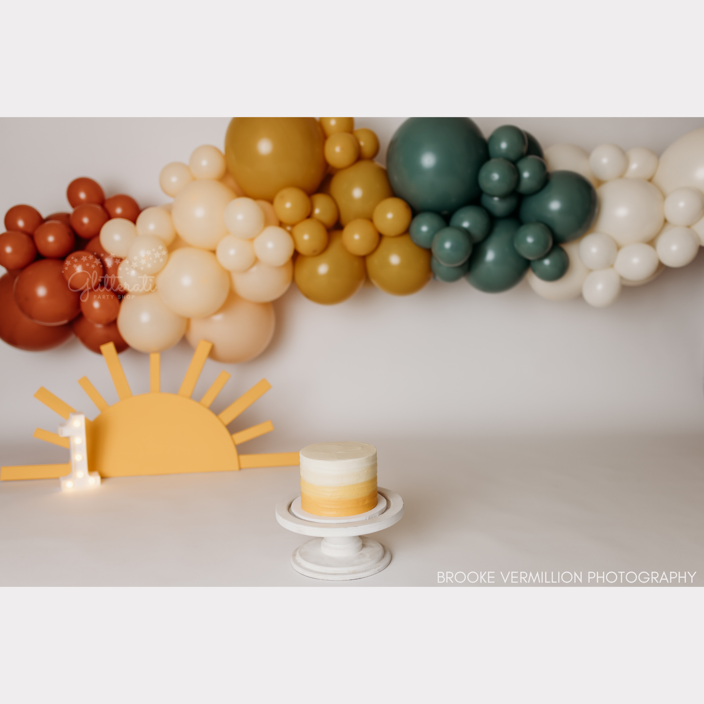 Sunset Horizon Balloon Garland Kit