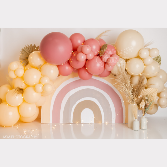 Boho Rainbow Balloon Garland Kit