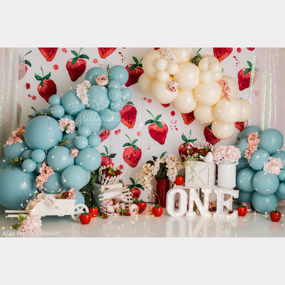 Blue Berry Balloon Garland Kit
