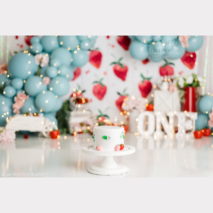 Blue Berry Balloon Garland Kit