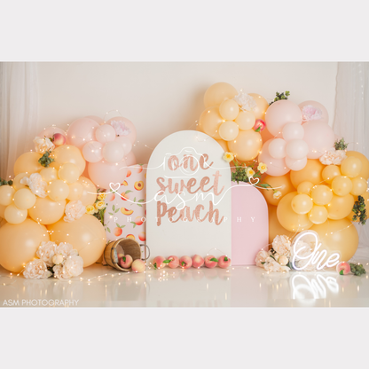 Sweet Peach Balloon Garland Kit