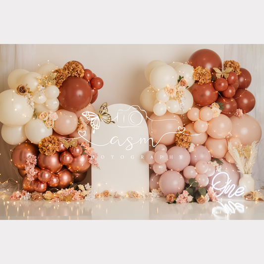 Boho Wildflower Balloon Garland Kit