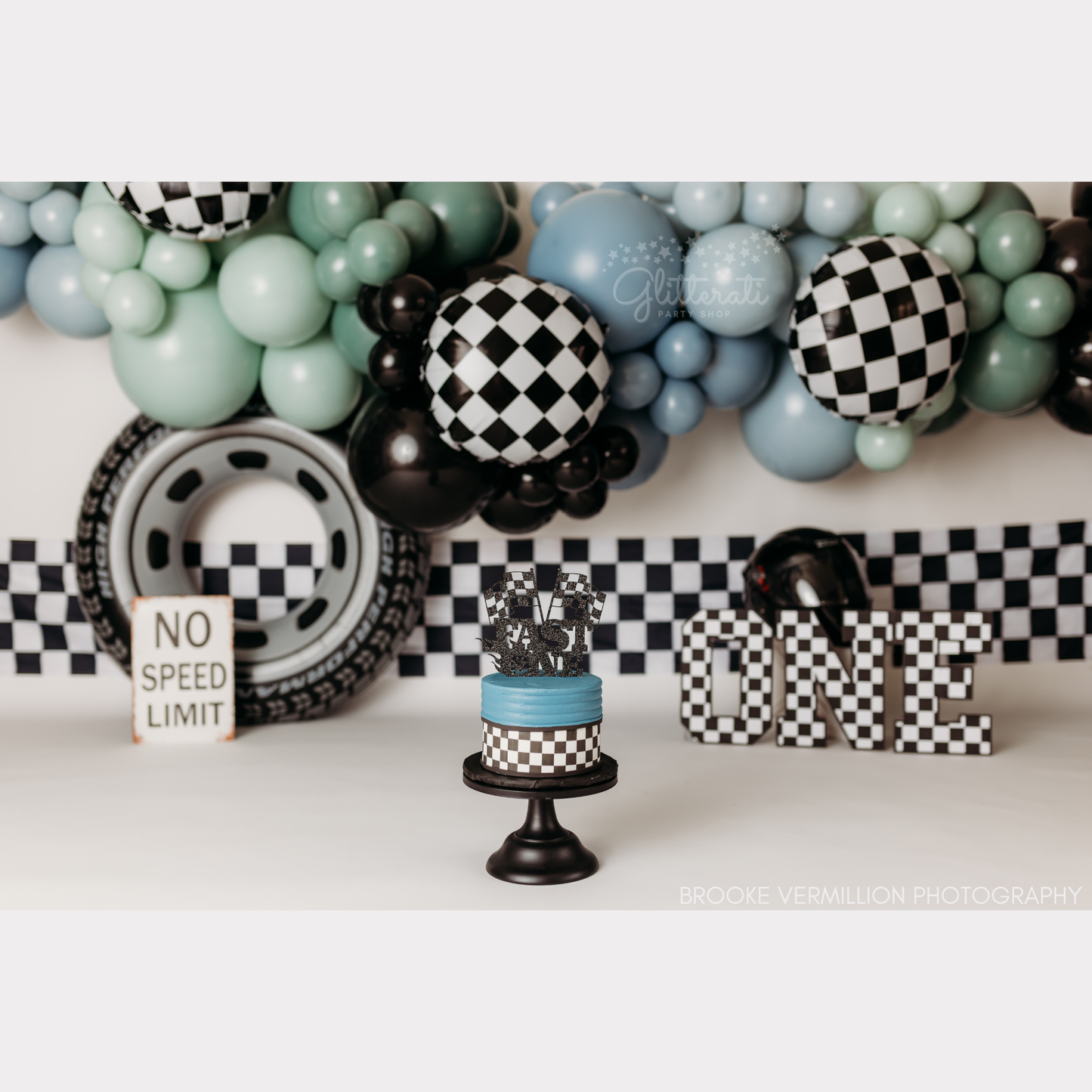 Grand Prix Balloon Garland Kit