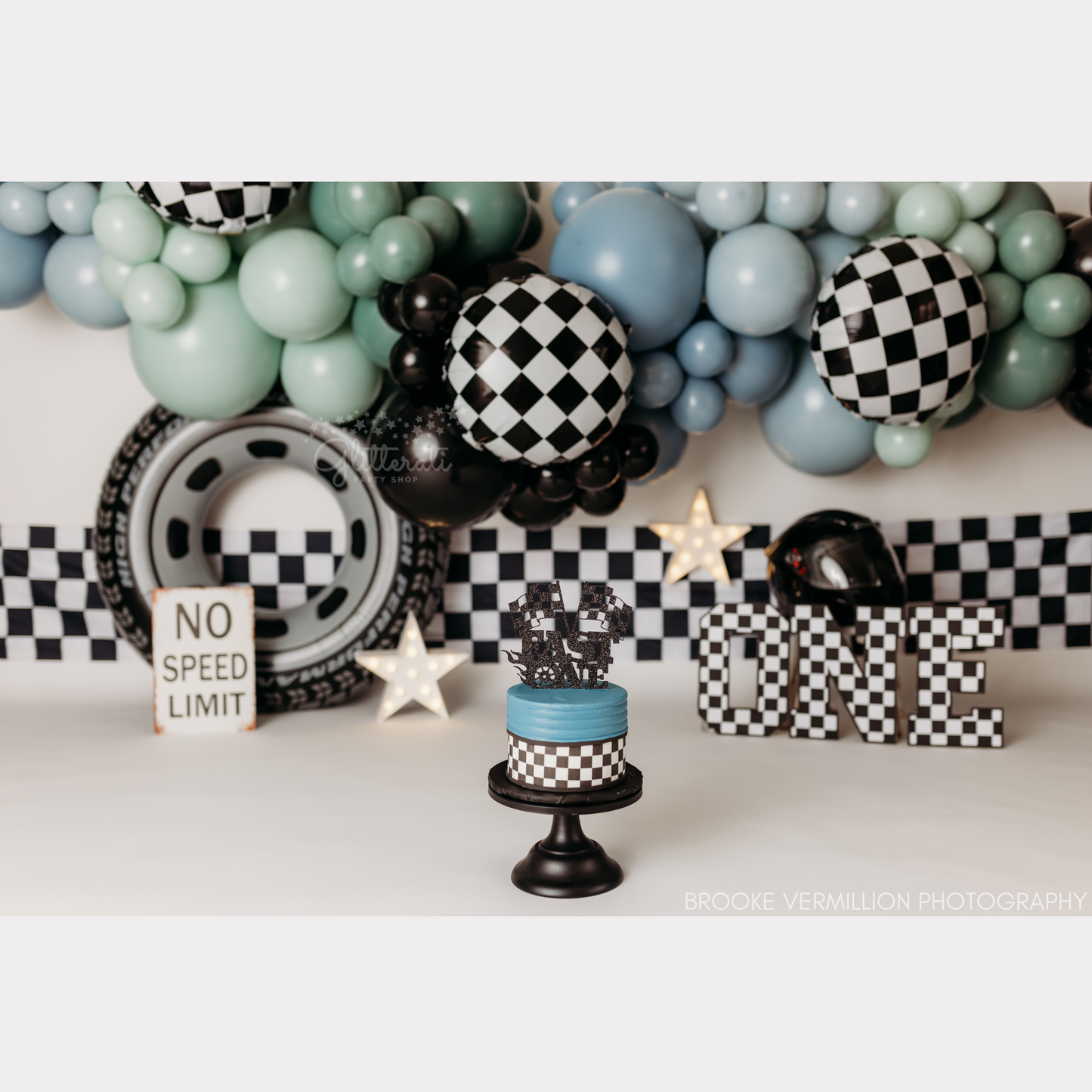 Grand Prix Balloon Garland Kit