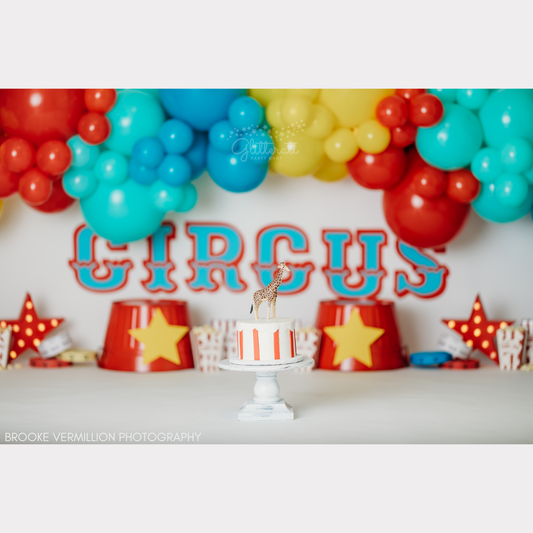 Circus Pop Balloon Garland Kit