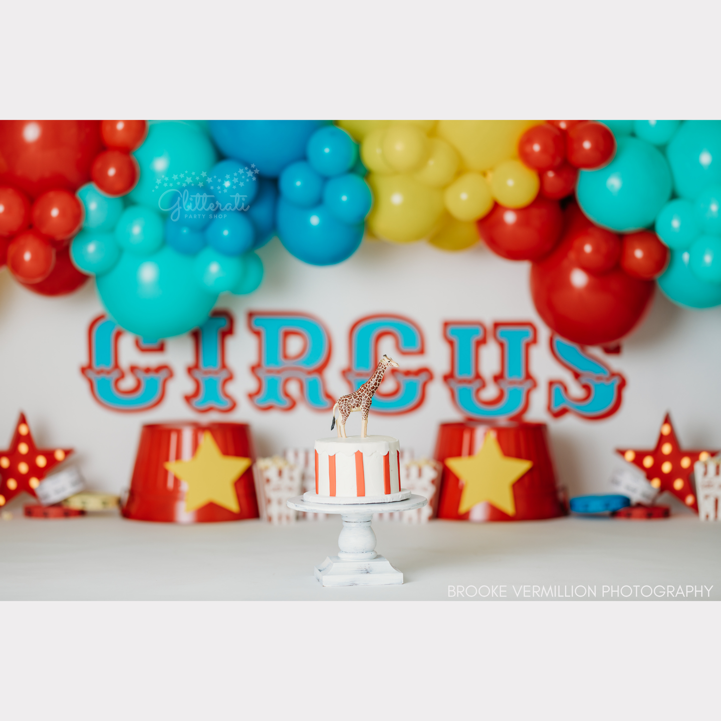 Circus Pop Balloon Garland Kit