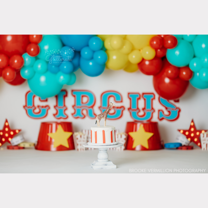 Circus Pop Balloon Garland Kit