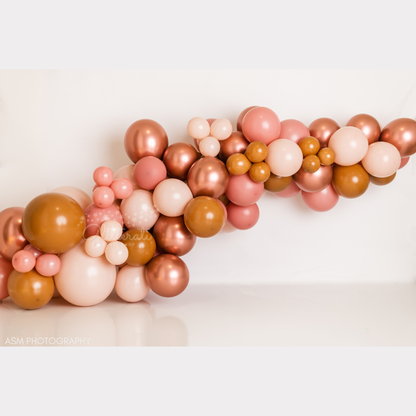 Pink Pampas Balloon Garland Kit