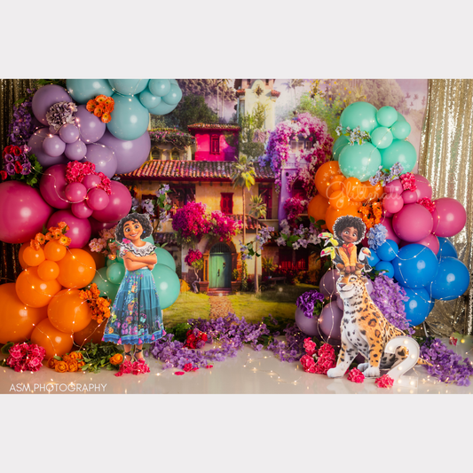 Casa De Colores Balloon Garland Kit