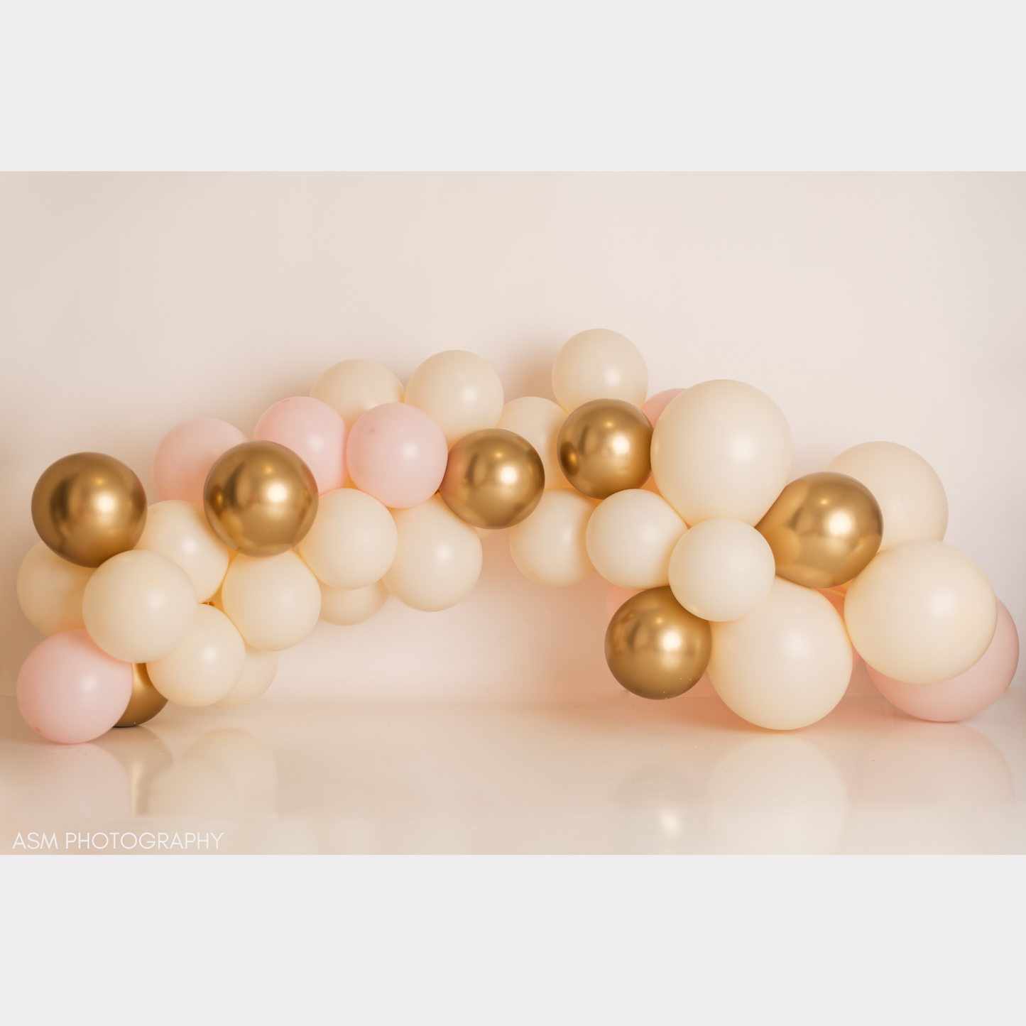 Pink Champagne Balloon Garland Kit