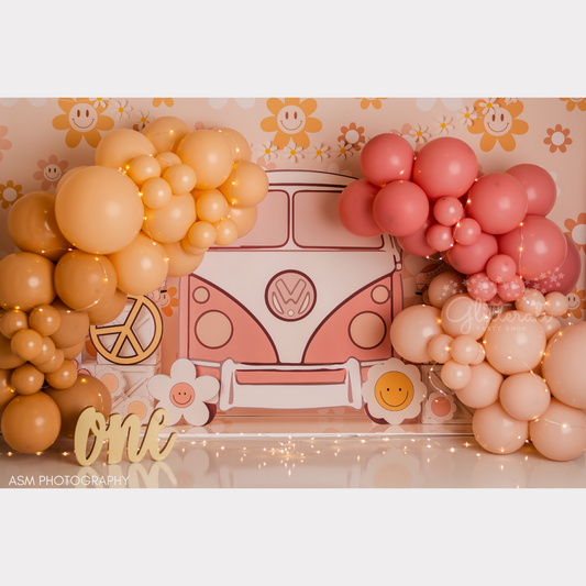 Peace, Love, Party Balloon Garland Kit