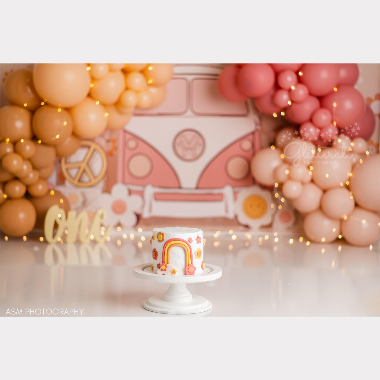 Peace, Love, Party Balloon Garland Kit