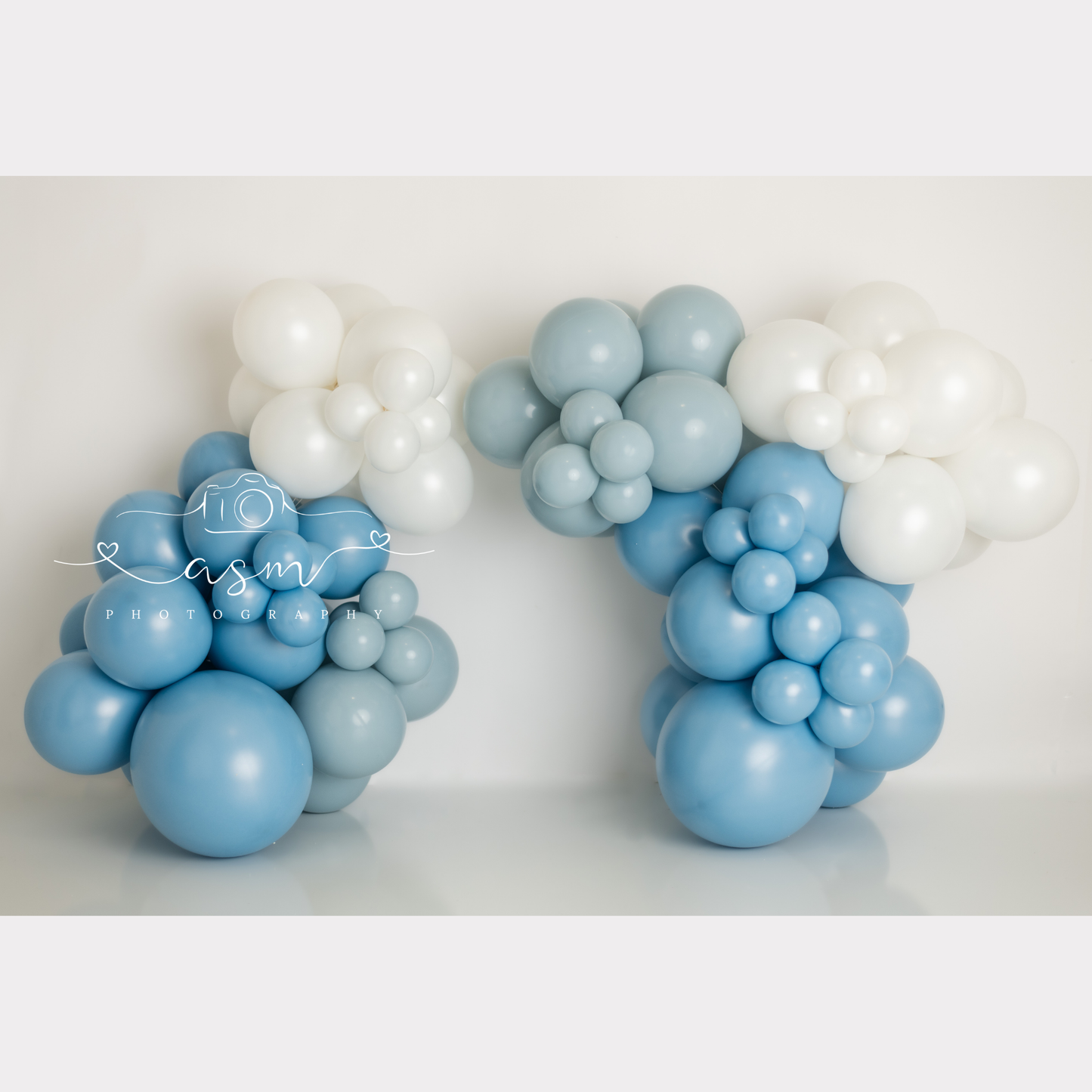 French Bleu Balloon Garland Kit
