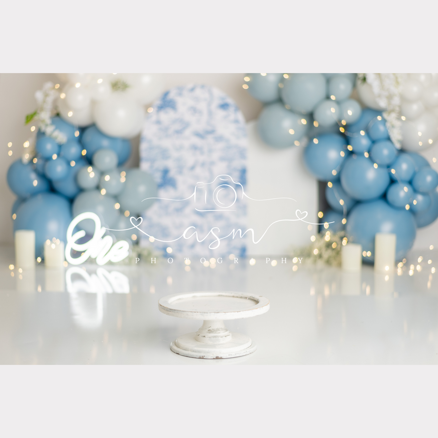 French Bleu Balloon Garland Kit