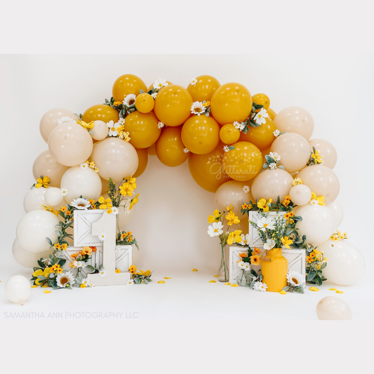 Sunflower Balloon Garland Kit