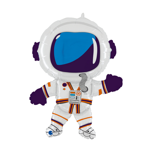 36 In. Happy Astronaut Foil Balloon