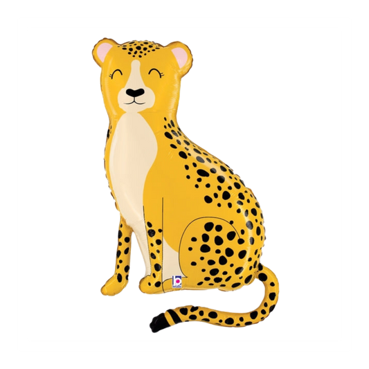 40 In. Jungle Cheetah Foil Balloon