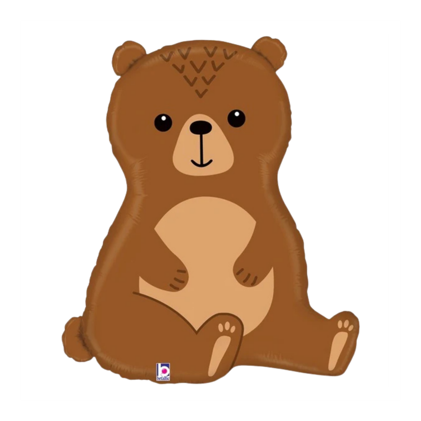 29 In. Woodland Bear Foil Balloon
