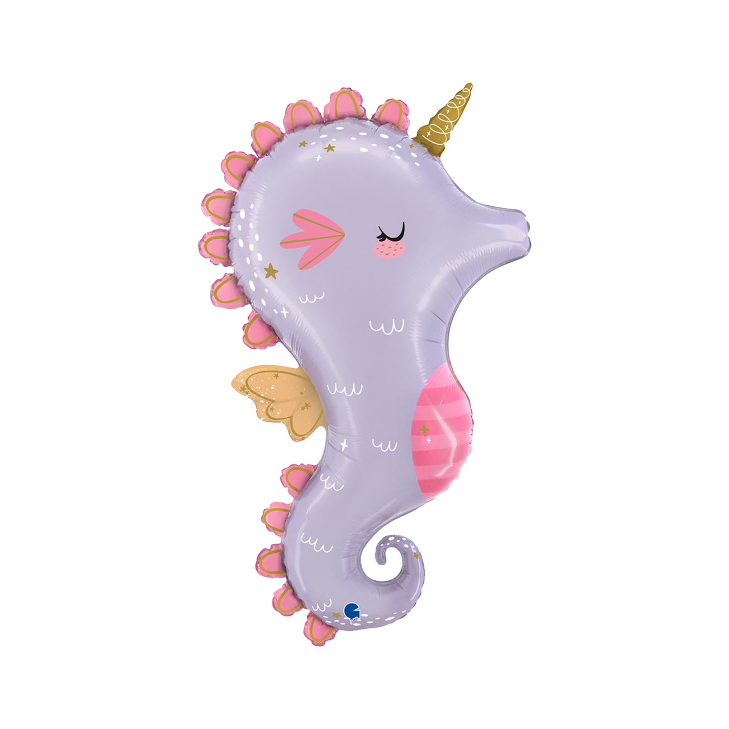 42 In. Magical Sea Horse Foil Balloon