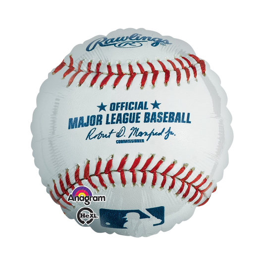 18 In. Rawling Baseball Foil Balloon