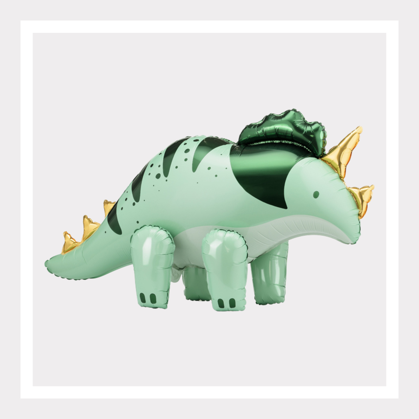 40 In. Triceratops Dinosaur Foil Balloon