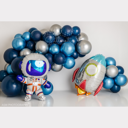 Space Galaxy Balloon Garland Kit