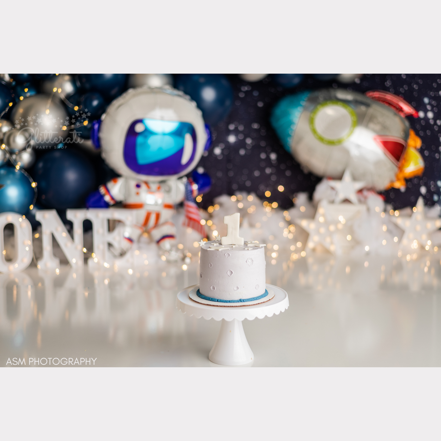 Space Galaxy Balloon Garland Kit