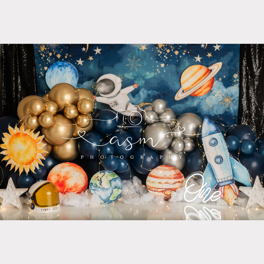 Midnight Balloon Garland Kit