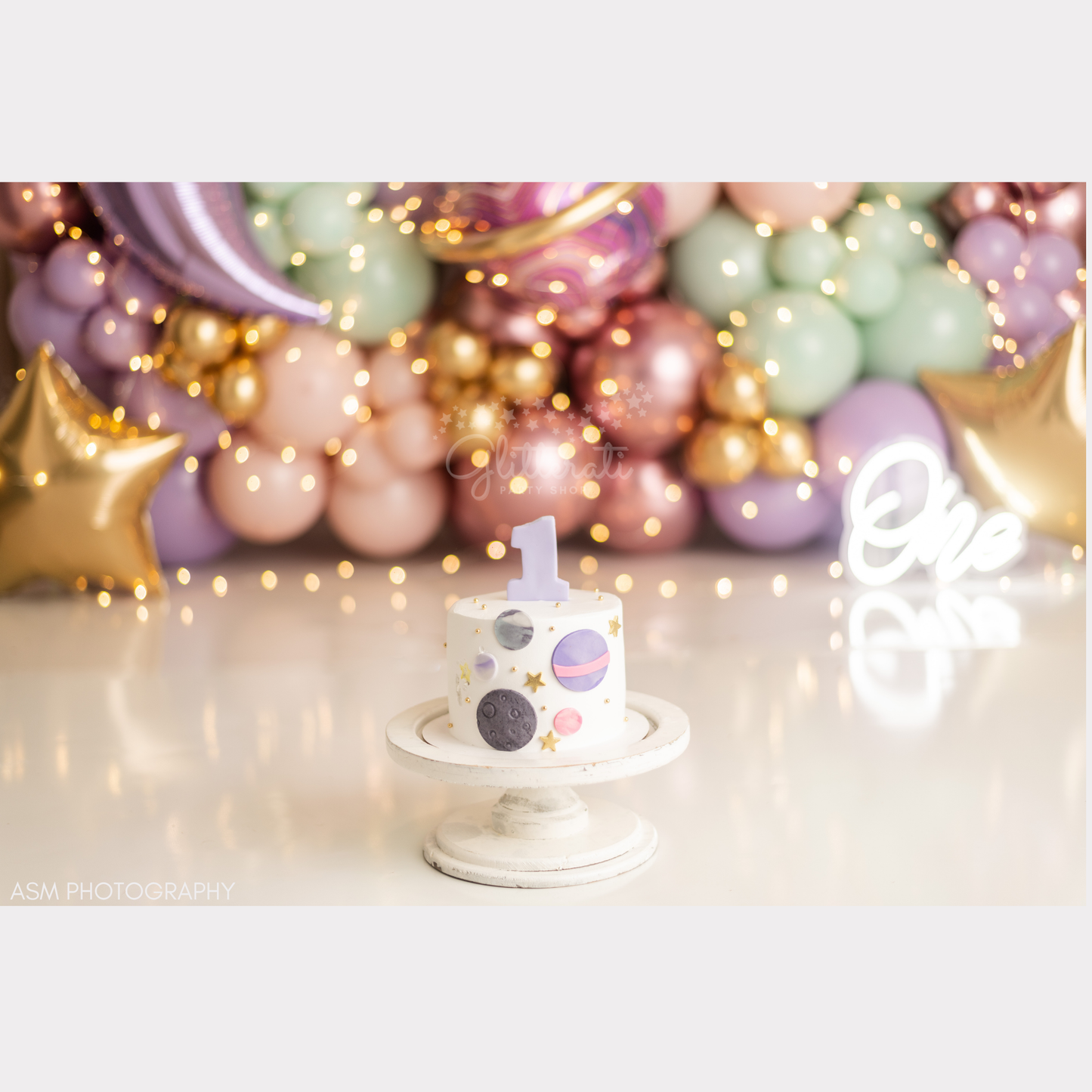 Aurora Galaxy Balloon Garland Kit