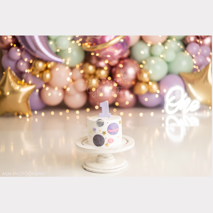 Aurora Galaxy Balloon Garland Kit