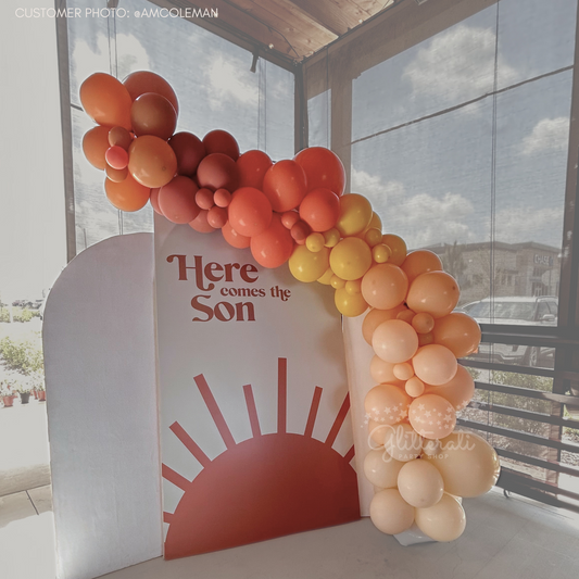 Boho Sunshine Balloon Garland Kit