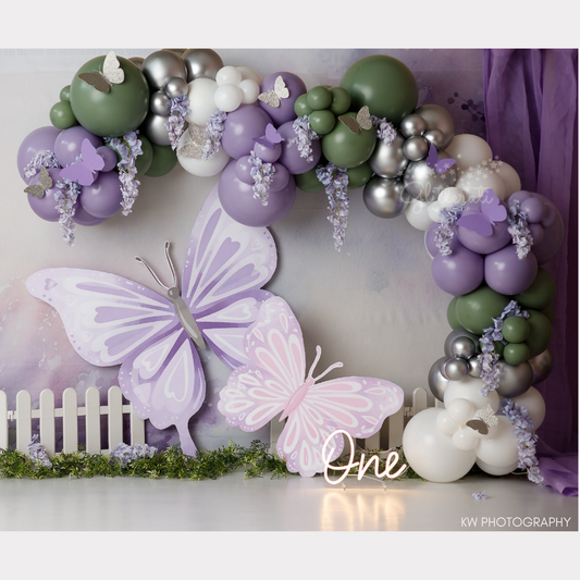 Butterfly Garden Balloon Garland Kit