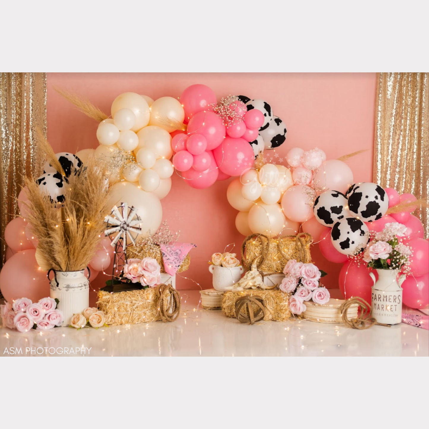 Charolais Balloon Garland Kit