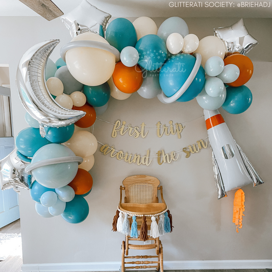 Cosmic Wave Balloon Garland Kit
