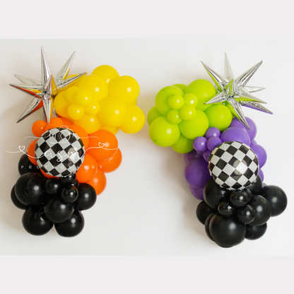 Wheels of Fury Balloon Garland Kit