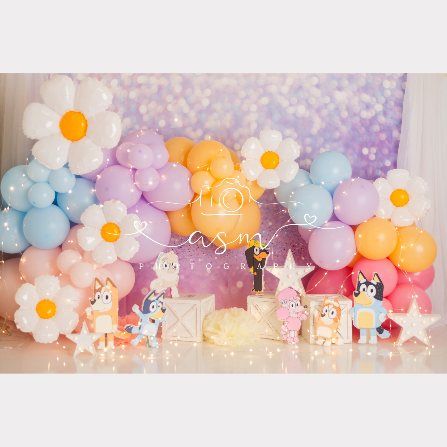 Daisy Pup Balloon Garland Kit