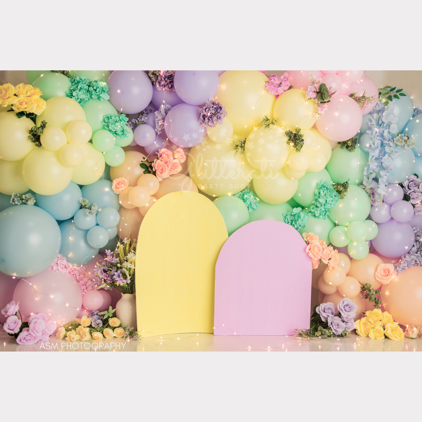 Rainbow Blooms Balloon Garland Kit