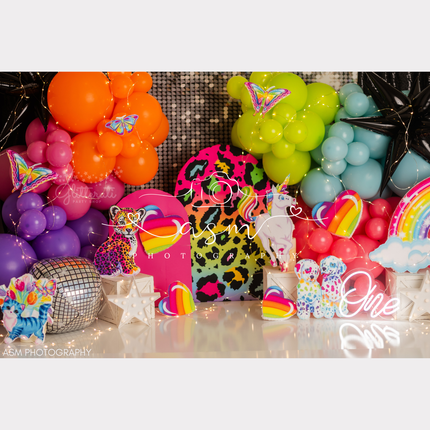Retro Rainbow Dreams Balloon Garland Kit