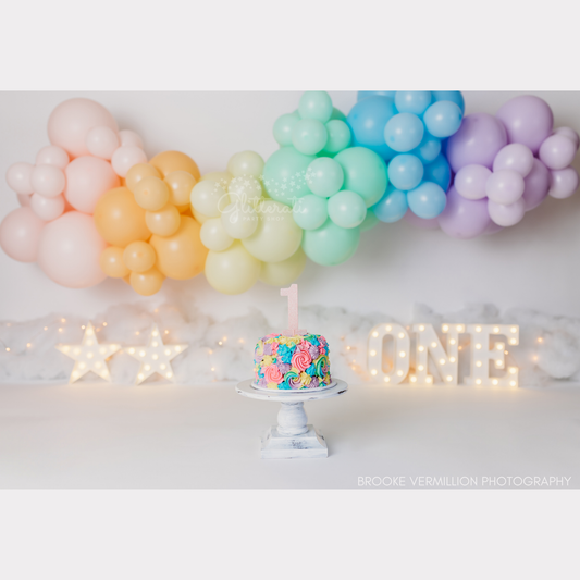 Pastel Rainbow Balloon Garland Kit