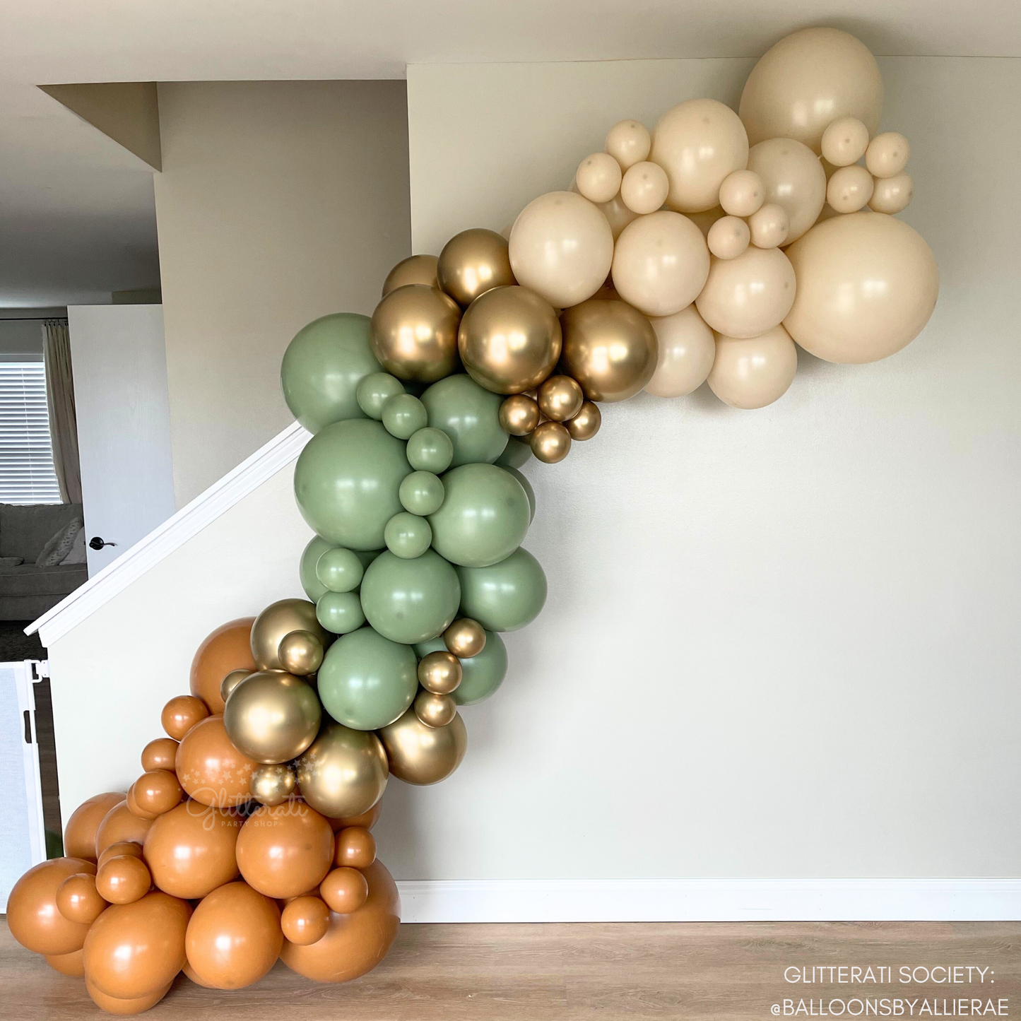 Rustic Wildwood Balloon Garland Kit