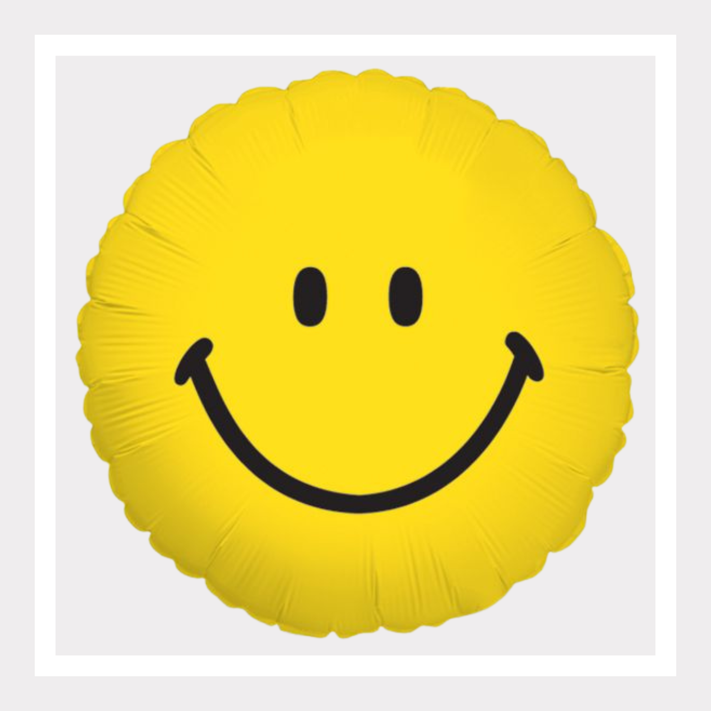 18 In. Smiley Face Foil Balloon