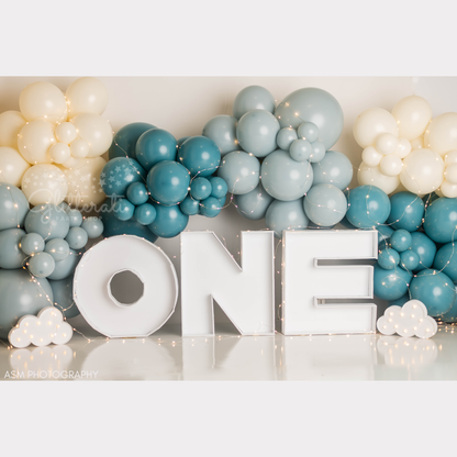 Snowy Peaks Balloon Garland Kit