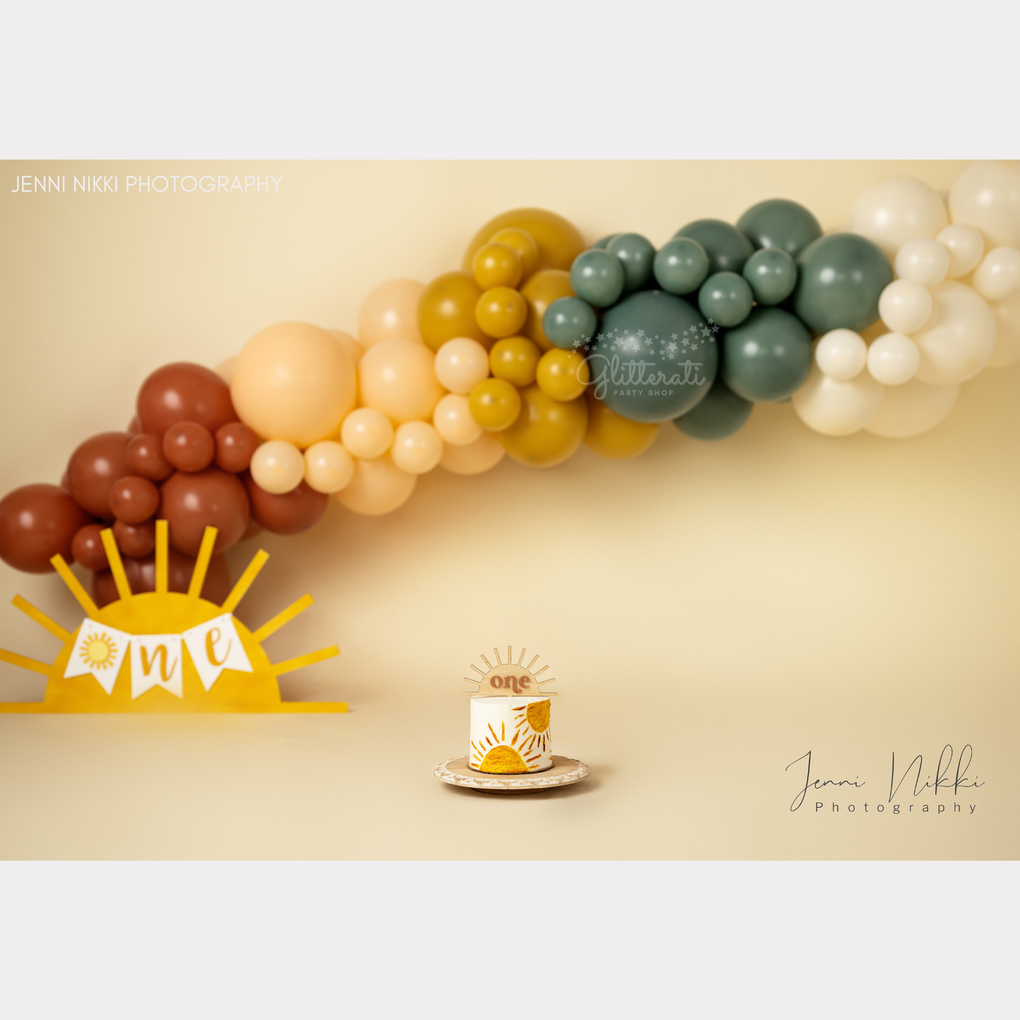 Sunset Horizon Balloon Garland Kit